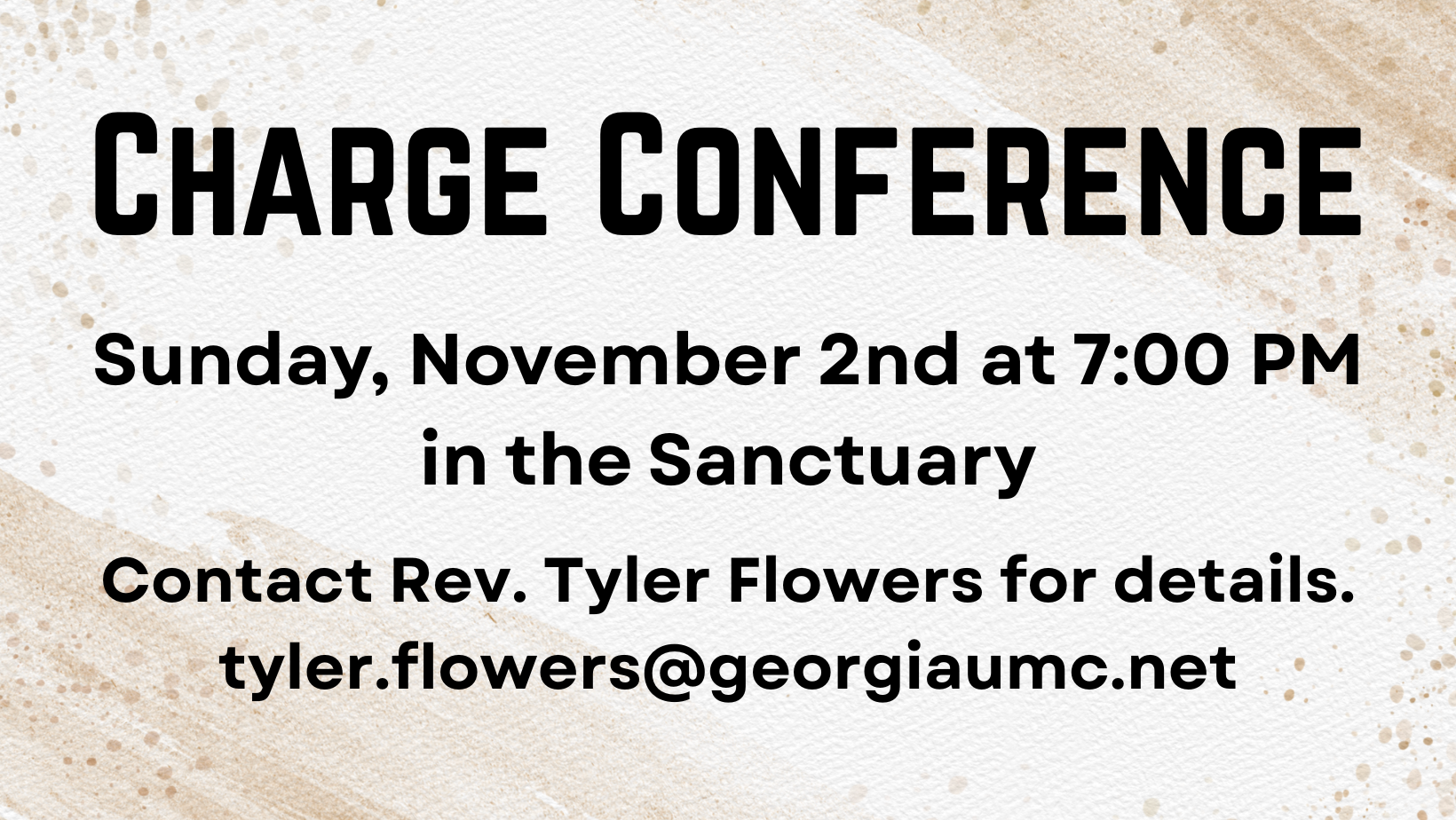 Charge Conference